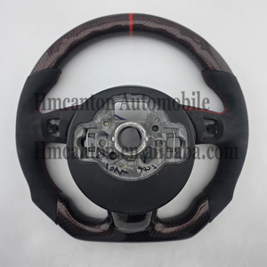 Vente en gros de volants en alcantara et fibre de carbone pour <span class=keywords><strong>Audi</strong></span> A3 A4 A5 A6L A8 Q5 Q7 Q8 <span class=keywords><strong>TT</strong></span> B9 - Product Image 2