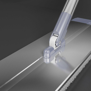 Fregona <span class=keywords><strong>de</strong></span> limpieza <span class=keywords><strong>de</strong></span> suelo para lavado manos libres FF2174 con almohadillas <span class=keywords><strong>de</strong></span> microfibra lavables, fregona plana autoescurridora húmeda y seca - Product Image 5