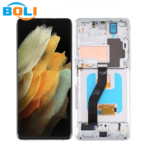 Boli 100% Original Pantalla LCD de Repuesto para <span class=keywords><strong>Samsung</strong></span> Galaxy S21 Ultra 5G <span class=keywords><strong>SM</strong></span>-<span class=keywords><strong>G998B</strong></span> Pantalla LCD Original con Marco - Product Image 2