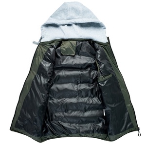Logo personnalisé hiver matelassé <span class=keywords><strong>sans</strong></span> manches veste <span class=keywords><strong>grande</strong></span> <span class=keywords><strong>taille</strong></span> hommes <span class=keywords><strong>gilet</strong></span> gilets à capuche vers le bas bouffant hommes <span class=keywords><strong>gilet</strong></span> - Product Image 4