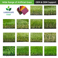 Grossiste Gazon Artificiel Synthétique Écologique en Plastique de 20mm, 30mm, 35mm, 40mm, 45mm, 50mm pour Jardin
