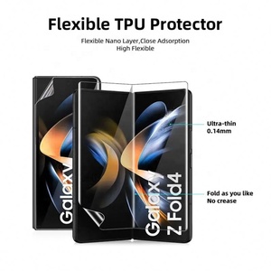 Tpu <span class=keywords><strong>Roll</strong></span> Film pour protecteur d'écran pour Samsung <span class=keywords><strong>Galaxy</strong></span> Z Fold 3 4 5G Protecteur d'écran Technologie de téléphone portable Verre trempé ND - Product Image 3