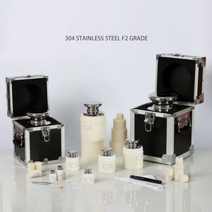 بيع بالجملة دقة F2 فولاذ مقاوم للصدأ 1 جم/25 أوزان فولاذ كروم 20 أو اختبار أوزان معايرة مقياس فئة الوزن - Product Image 2