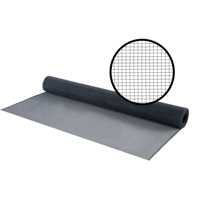 Panel de Malla Metálica de Acero Inoxidable Preensamblado, Listo para Instalar, Protector de Ventana
