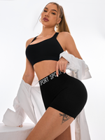 Shorts de yoga pour femmes, sans couture, taille haute, séchage rapide, respirants, effet push-up, compression, Spandex/Nylon