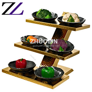 Sang Trọng 4 <span class=keywords><strong>Ltr</strong></span> 6L 8L Cắt Món Ăn Với Treo Nắp Đậy Đảng Wedding Buffet Phục Vụ Thực Phẩm Ấm Hơn Vàng Trắng chaffing Món Ăn - Product Image 5