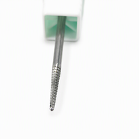 Embouts coniques en carbure pour manucure, outils électriques de coupe croisée pour le retrait du gel