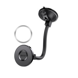 Fuerte Magsafing soporte magnético para teléfono de coche manos libres Universal salpicadero parabrisas brazo largo cuello de cisne soporte móvil - Product Image 1