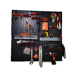 Leke DIY treo Board treo tường <span class=keywords><strong>Pegboard</strong></span> công cụ nhà bếp lưu trữ PEG Board Nhựa Chủ <span class=keywords><strong>Pegboard</strong></span> cho nhà văn phòng - Product Image 4