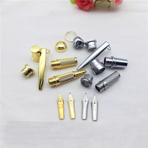Kit per Tornitura di Penne Stilografiche, Parti Tornite a CNC, Kit in Legno per Creare Penne a Sfera, Componenti Fai da Te per Penne, Accessori in Ottone - Product Image 2