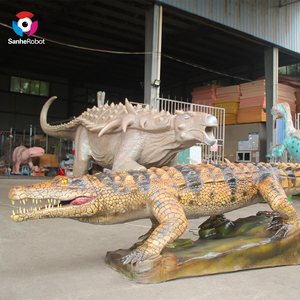 Sanhe-escultura de <span class=keywords><strong>cocodrilo</strong></span> Animal, <span class=keywords><strong>Robot</strong></span> de gran tamaño a la venta - Product Image 4