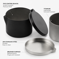 Boîte en métal avec bec verseur 4oz 8oz, en aluminium sans soudure, anti-goutte, pour la fonte de cire, baume, artisanat DIY, contenant de versement, fabricant
