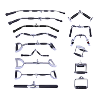 Haute qualité fitness Biceps presse câble pièces jointes poignée accessoires sport exercice Lat tirer vers le bas barres
