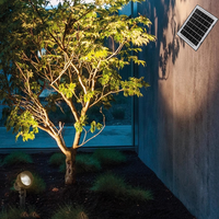 Reflector Solar LED IP65 para Exteriores, Proyector Impermeable para Parques, Patios, Jardines, Caminos y Iluminación del Hogar