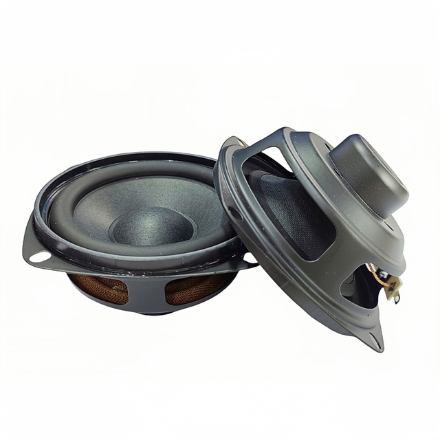 Fuet 3 Inch 78 mm Square Multimedia Speaker 4 Ohm 15 Watt 130 Hz Full Range Heavy Bass Neodymium Magnet Speaker for Home Theater