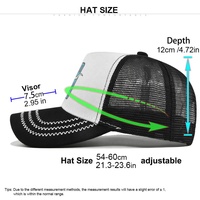 Casquettes de baseball en maille à 5 panneaux vierges, respirantes, anti-UV, avec logo Texas, style Trucker et Snapback, pour impression en gros et marques