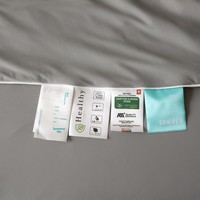 Couette d'été rafraîchissante effet climatisant 90% Nylon + 10% Spandex Rembourrage en fibre de polyester antibactérienne Style minimaliste moderne