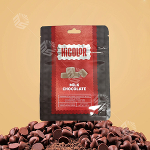 Rõ ràng lá mờ cửa sổ đứng lên Túi ba bên con dấu bao bì nhựa túi dây kéo với lỗ treo - Product Image 6