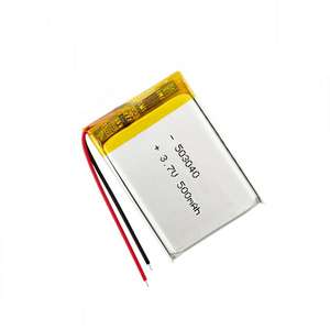 Bateria de Polímero de Lítio 503040 3.7V 500mAh Recarregável - Product Image 2