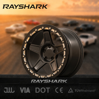 Jantes RS Custom Drag Wheels Pack Beadlock 17 18 pouces 5x115 Monoblock pour Dodge Hellcat SRT Dodge Charger Jailbreak SRT