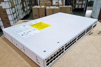 Commutateur Cisco C9200L-48P-4X-A 48 ports PoE avec 4x10G Uplink, LACP, QoS, SNMP, empilable pour réseau d'entreprise