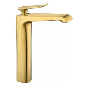 Grifos de Lavabo de Cobre de un Solo Orificio del Fabricante, Activación por Elevación, Entrada/Salida de 2 cm, Mezclador de Agua Fría/Caliente para Plomería de Baño - Product Image 4