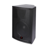 Haut-parleur audio professionnel 15 pouces à néodyme haute résolution, tweeter haute fréquence, pour divertissement KTV, moniteur de scène PA large bande