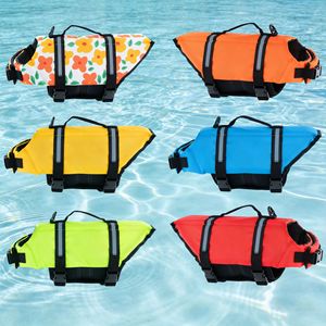 Gilet de sauvetage pour chien avec sangles réfléchissantes, vêtements de bain d'été pour chiens de petite et grande taille, gilet de flottation de sécurité pour animaux de compagnie Golden Retriever Teddy - Product Image 2