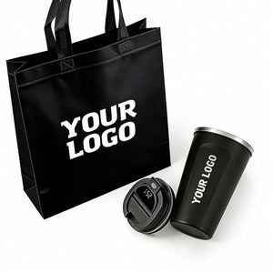 Taza de Café de Acero Inoxidable con Logotipo Personalizado al por Mayor para Regalo Empresarial, Taza de Café Inteligente Portátil con Tapa con Indicador de Temperatura - Product Image 1