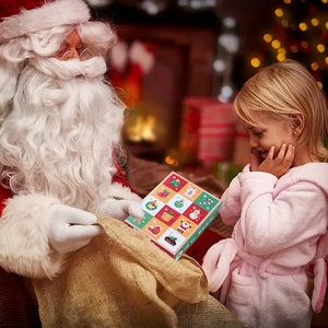 Noël <span class=keywords><strong>12</strong></span> jours de calendrier de l'avent cadeau mystique aveugle boîte compte à rebours 2025 décorations de noël boîte pour enfants boîte-cadeau - Product Image 6