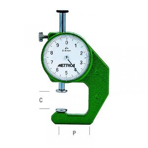 METRICA-JAUGE D'ÉPAISSEUR DE POCHE 43053 TESTEUR DE DURETÉ EN ACIER INOXYDABLE-MESURES D'ÉPAISSEUR-PLICOMÈTRES - Product Image 1