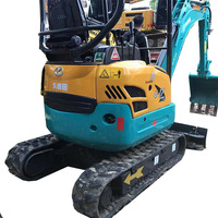 Mini-excavatrice KUBOTA U17 d'occasion, d'origine japonaise, prix bas, excavatrice KUBOTA U17 d'occasion à vendre