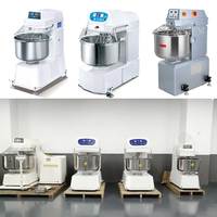 Machine de mélange de pâte à double vitesse en spirale de grande capacité de vente directe d'usine équipement de boulangerie pour les noix de maïs de blé