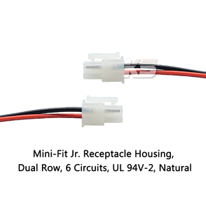 Molex mini-fit 4pin 4.2mm pitch connecteur terminal boîtier adaptateur faisceau de câbles - Product Image 4