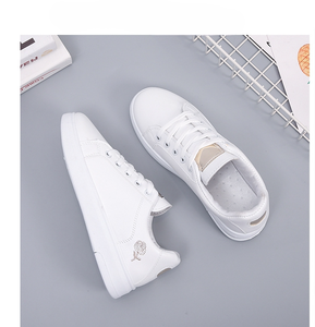 Xuanhui Fashion Baskets basses pour <span class=keywords><strong>femme</strong></span>, blanches, décontractées, pour le sport et le skateboard en extérieur - Product Image 6
