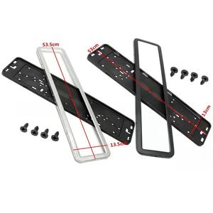 Bases para Matrículas Europeas al por Mayor, Marcos de Matrícula de Acero Inoxidable, Marcos de Matrícula de Hierro - Product Image 1