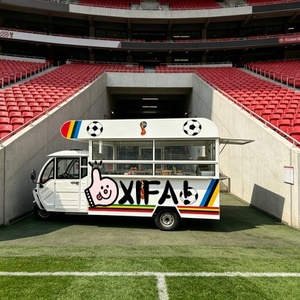 Remorque alimentaire de <span class=keywords><strong>luxe</strong></span> de 18 pieds avec véranda et auvent, camion-restaurant mobile entièrement équipé pour les festivals et les fêtes - Product Image 6