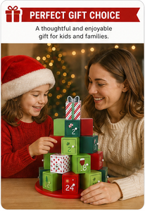 Stackable Tree Shaped Christmas Advent Calendar <b>Box</b> Rigid Cardboard <b>Empty</b> Mystery Blind <b>Box</b> <b>for</b> Surprise Holiday <b>Gift</b> Wholesale - Product Image 5