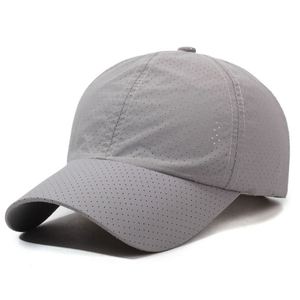 Casquette de sport à séchage rapide, casquette trucker en polyester de haute qualité pour le printemps et l'été, bleu uni, style vintage, Gorras - Product Image 4