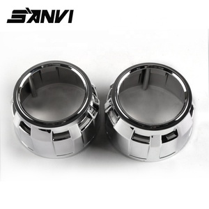 Sanvi Auto <b>Lighting</b> Parts 2.5 Inch Xenon <b>Projector</b> Lens Cover Shrouds HID Xenon Universal Fit Auto <b>Lighting</b> Conversion Kits - Product Image 4