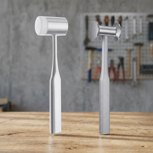 Ensemble de mallets chirurgicaux orthopédiques à manche métallique, double tête, pour instruments de chirurgie osseuse, classe I, utilisation manuelle, haute qualité - Product Image 2