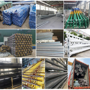 Poste de Luz Galvanizado para Exteriores, Diseño Gratuito del Fabricante, 4m 5m 6m 8m 9m 12m, para Carreteras, Jardines, Estacionamientos, Iluminación Urbana - Product Image 5