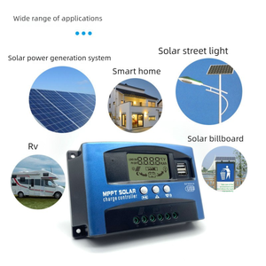 Bộ điều khiển năng lượng mặt trời xzj MPPT cho các hệ thống phát điện năng lượng mặt trời, nhà thông minh, đèn đường năng lượng mặt trời, cắm trại, biển quảng cáo năng lượng mặt trời, v. v. - Product Image 3