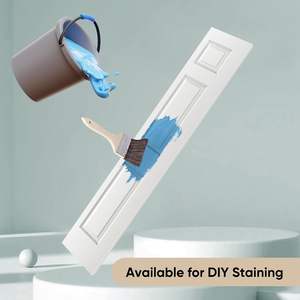 Cửa trượt gấp đôi GUJIE 6-Lite - Nội thất phòng khách phong cách công nghiệp, màu trắng, chất liệu MDF phủ lớp sơn lót, dễ lắp đặt - Product Image 5