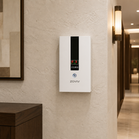 Chaudière électrique murale avec protection contre la surchauffe et thermostat réglable pour radiateur résidentiel et chauffage par le sol