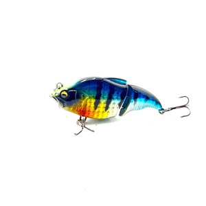 <span class=keywords><strong>Prix</strong></span> d'usine Leurre crankbait Minnow imprimé multicolore en ABS de 8 cm et 10 g pour la pêche au brochet et au brochet-roux en rivière, lac et ruisseau - Product Image 5