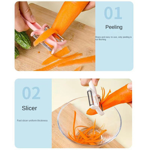 Pelador de Frutas y Verduras Multifuncional 7 en 1 OEM, Abridor de Botellas de Cerveza, Utensilios de Cocina Pequeños, <span class=keywords><strong>Accesorios</strong></span> de Cocina para el Hogar - Product Image 4
