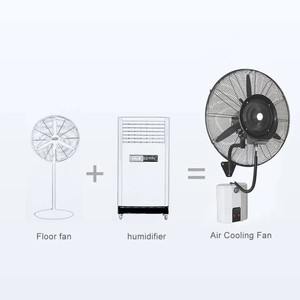 Factory Low Price Wall Mounted High Water Cooling <b>Mist</b> <b>Fan</b> Industrial Spray <b>With</b> <b>Fans</b> <b>With</b> Water Spray - Product Image 4