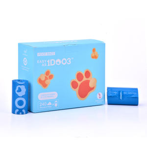 Atacado Personalizado Luxo Moderno Pet Doggie Poop Sacos Bio-Ativo Cornstarch Resíduos Compostáveis Sustentável Cão Biodegradável - Product Image 5