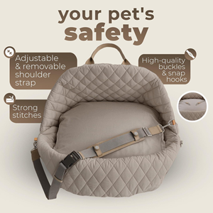 Siège de sécurité portable pour chien avec logo personnalisé, vente en gros du fabricant - Product Image 5